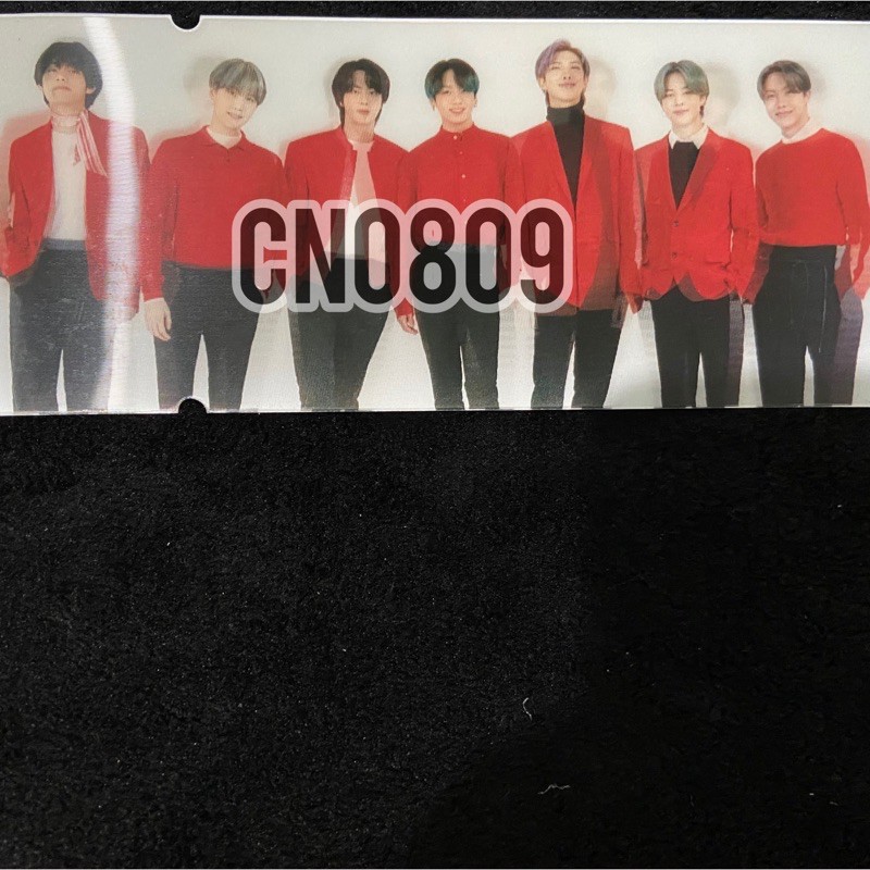 Lenticular Ticket BTS MOTS ON:E Day 1