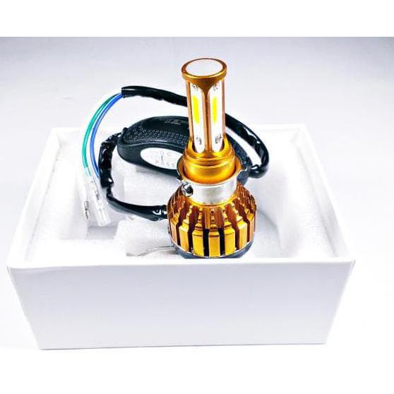 Lampu Motor Led Supra X 125 Luminos Z3 3Warna Kuning Biru Putih Bohlamhid Murah