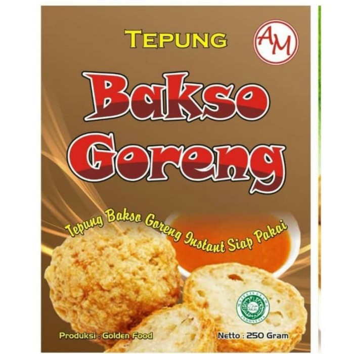 

TERLARIS TEPUNG BAKSO GORENG CAP AM 250 GRAM