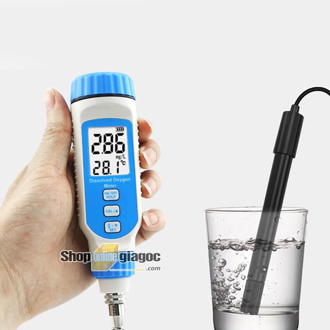 Dissolved Oxygen Meter DO Smart Sensor AR8210 Tester Oksigen O2 Larutan Kadar Water Quality Analyzer
