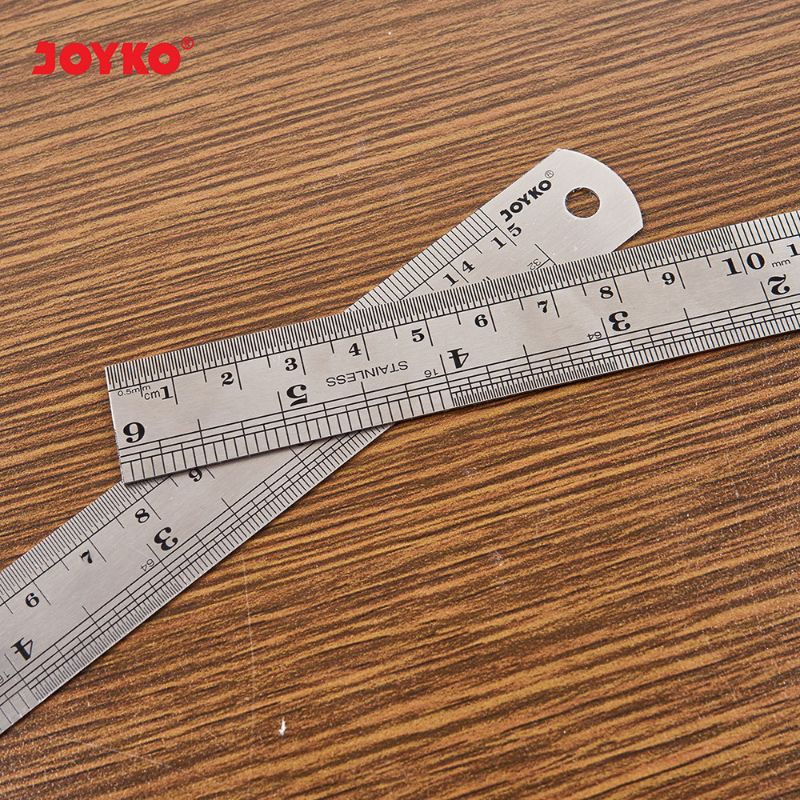 

Penggaris besi/ Mistar/ Ruler Joyko 30 cm RL-ST30