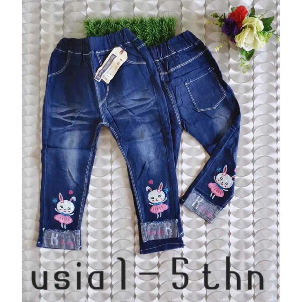 CELANA LEVIS PANJANG IMPORT ANAK CEWEK// JEANS IMPORT ANAK PEREMPUAN