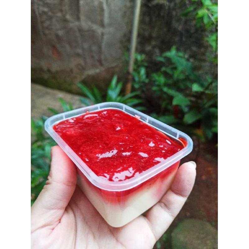 

Puding Vanila Strawbery ( Personal )