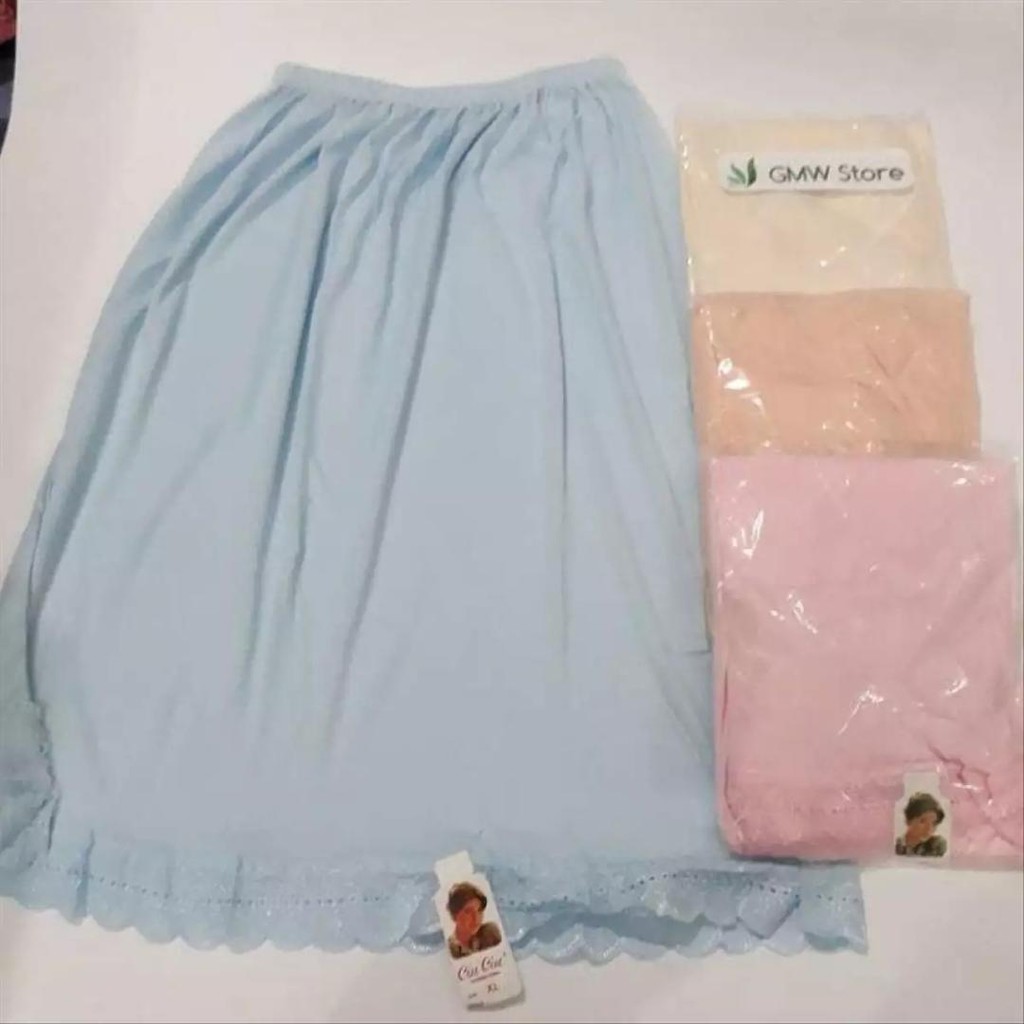 ANDROK ROK DALAMAN  WANITA MEKSI PENDEK SIZE XL