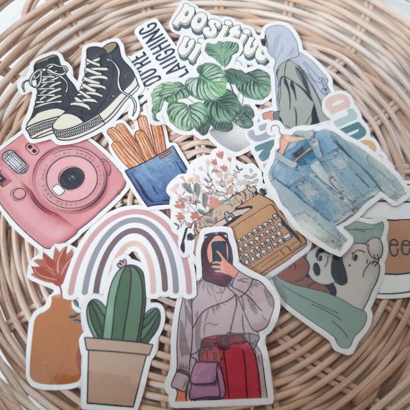 

[MIN 10 PCS] STIKER LAPTOP/HAPE/BOTOL/BINDER SCRAP BOOK DLL