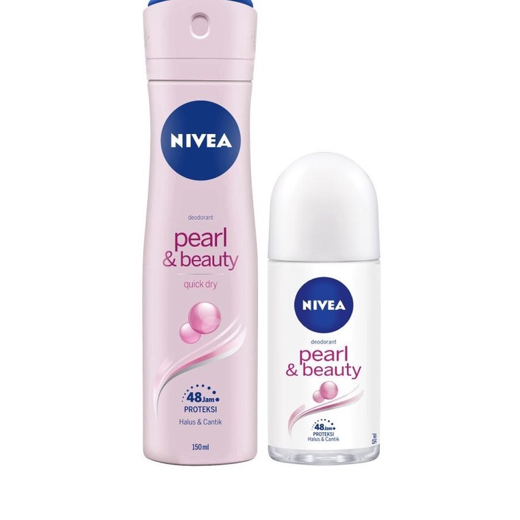 Nivea Pearl & Beauty Deodorant Spray & Roll On