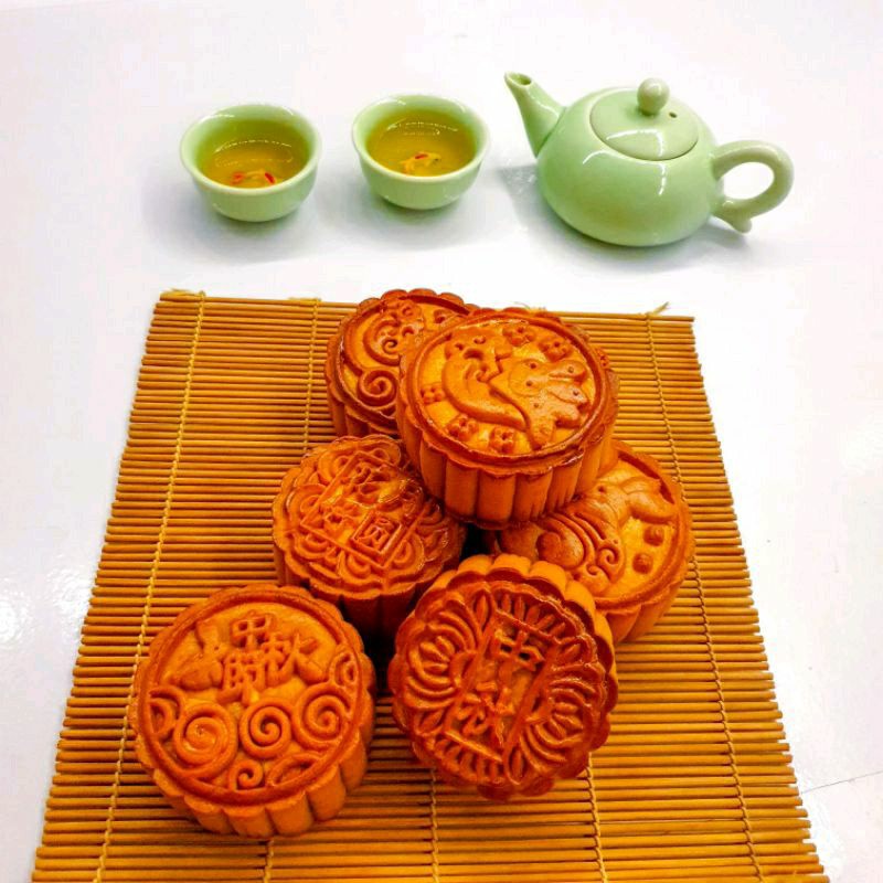 

HALAL Mooncake kue bulan Tiong Ciu pia satuan khas pekanbaru enak nagih
