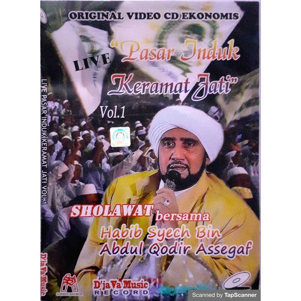 Live Pasar Induk Kramat Jati Vol.1 Sholawat Habib Syech Bin Abdul Qodir Assegaf | VCD Original