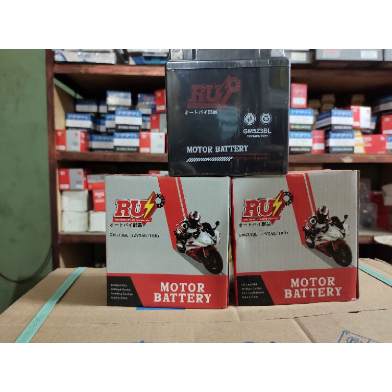 Aki kering GM5Z3BL RU Supra - Mio