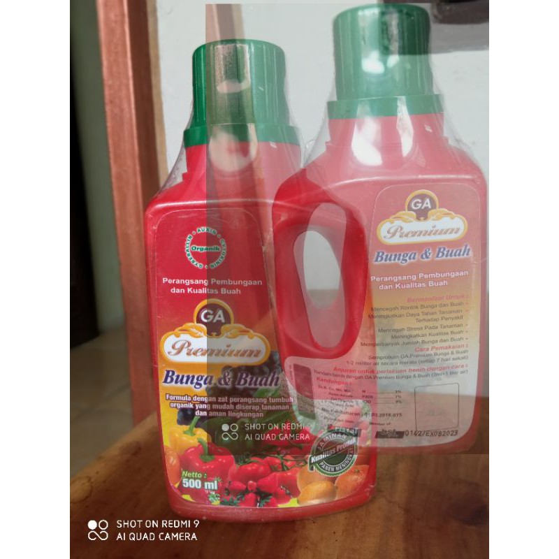 Perangsang Bunga dan pelebat buah Anti rontok
