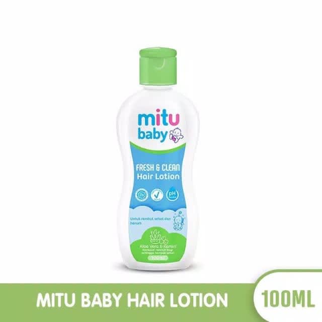 Mitu baby hair lotion 100 ml / mitu hair lotion