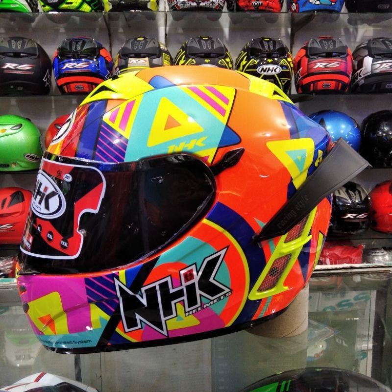 NHK HELM TERMINATOR PIGMENT PAKET GANTENG/ FULL FACE