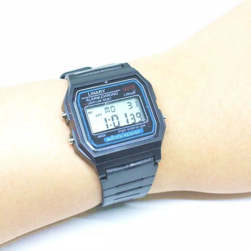 [COD]Jam Tangan Wanita &amp;pria Digital Water Resistant Sport