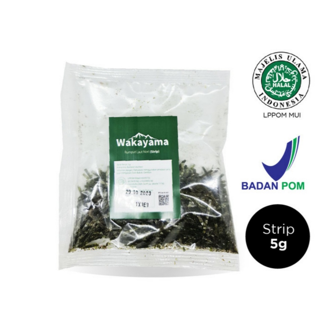 

Kizami Nori 5g - Shredded, Strip Nori