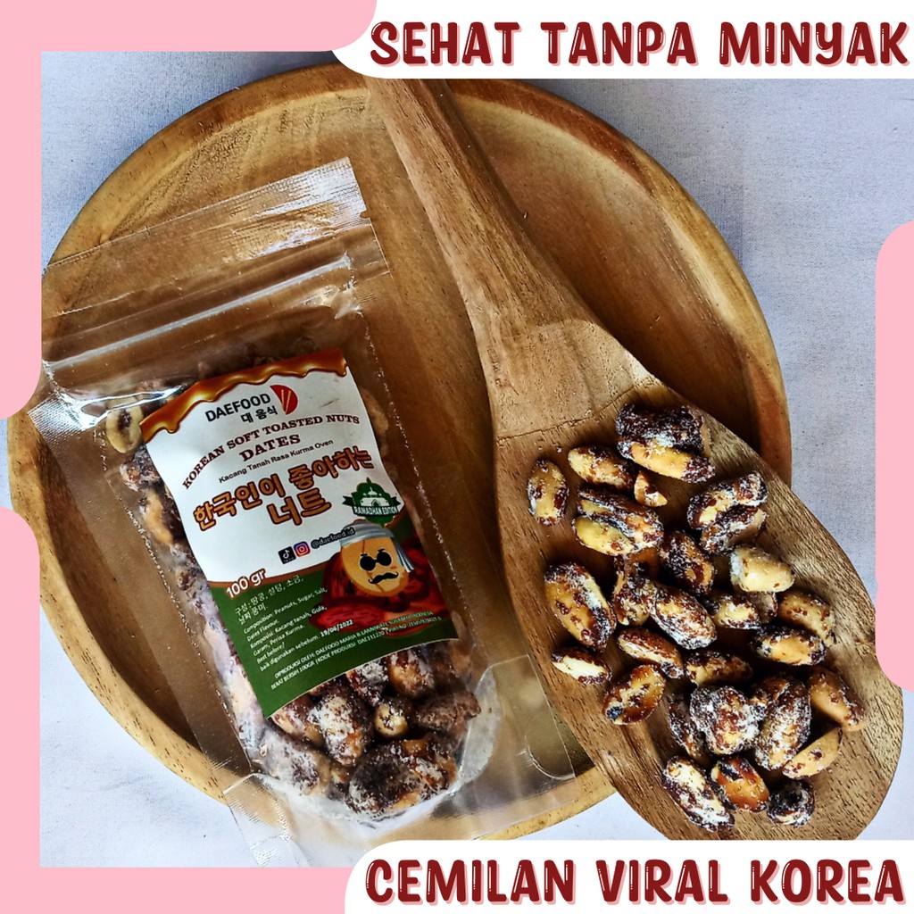 

Cemilan Viral Sehat Tanpa Minyak Camilan Kekinian Jajanan Hits Snack Korea Viral Rasa Kurma