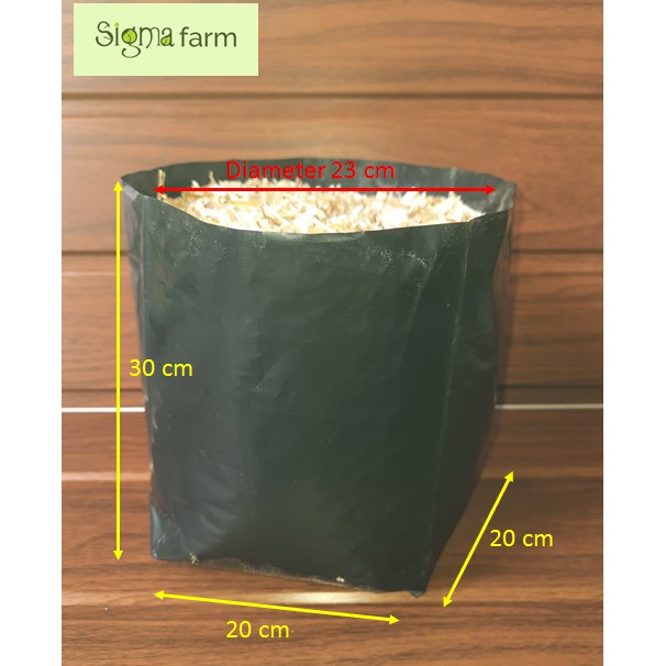 Plastik Polibag Tanaman Ukuran 40 x 40 cm | Polybag Besar untuk Tanaman