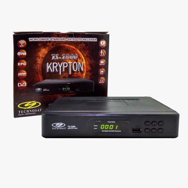 Receiver Parabola HD Krypton Technosat Autoroll Bisskey Powervu Tandberg ORIGINAL NEW PROMO