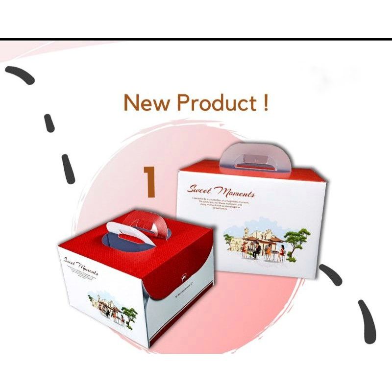 Box La Petite / Dus Kue Premium / Dus Kue Cake Premium / Kardus Kue / Kemasan Packaging