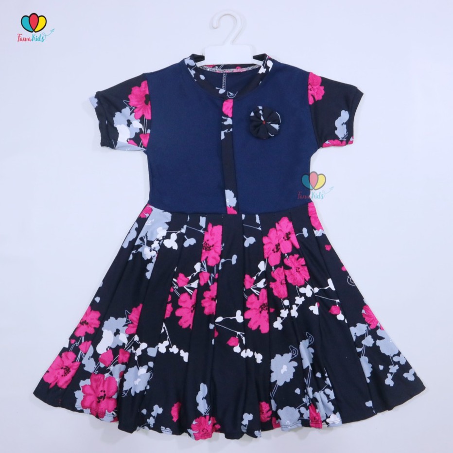 Dress Maudy Size 5 6 Tahun Dres Anak  Perempuan  Murah  