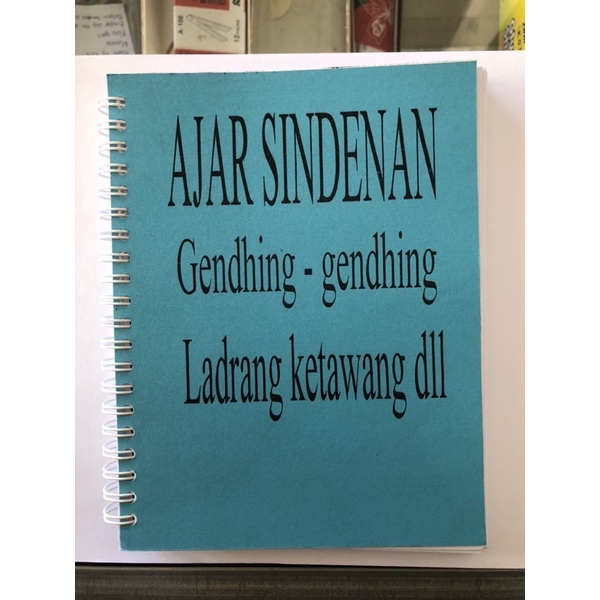 

BUKU AJAR SINDENAN gending Jawa