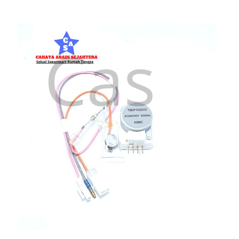 Timer Defrost kulkas dua pintu sharp