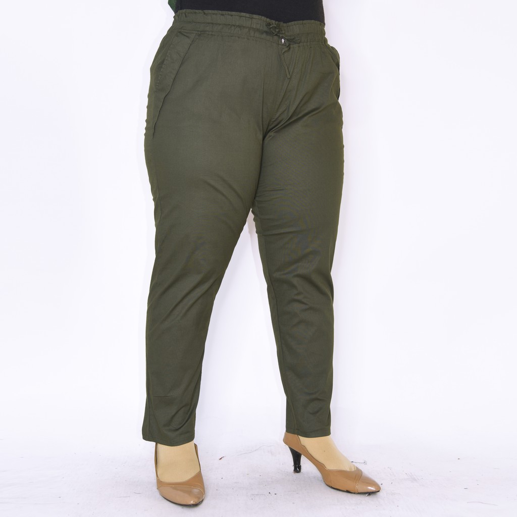 CELANA KERJA JUMBO XXXL KATUN STREACH PREMIUM