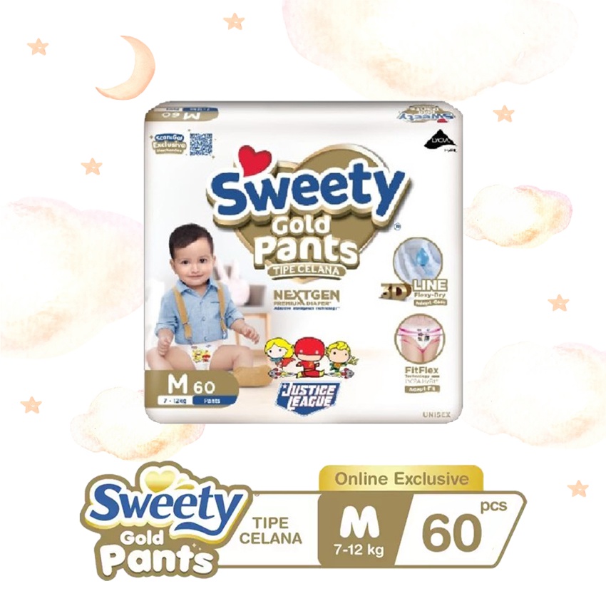 Sweety Gold Pants M60 - Sweety gold pants M60