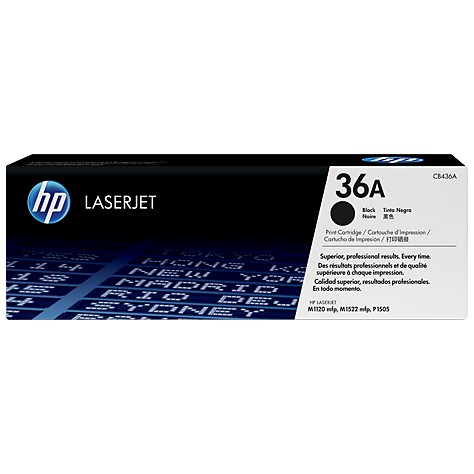 Toner HP 36A Black Original CB436A