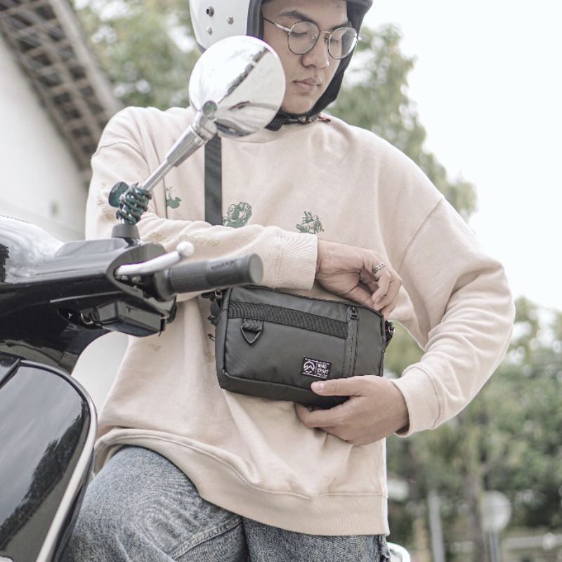 Tas selempang pria hand bag pouch