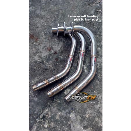 Leheran stainless roll bending dan cacing kleper / corbi model slip-on begundal CB original