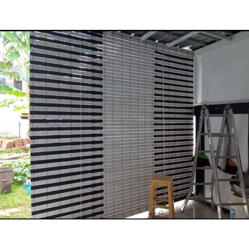 kerai/tirai kayu ukuran 2x2m & full custom,kerai outdoor berkuwalitas