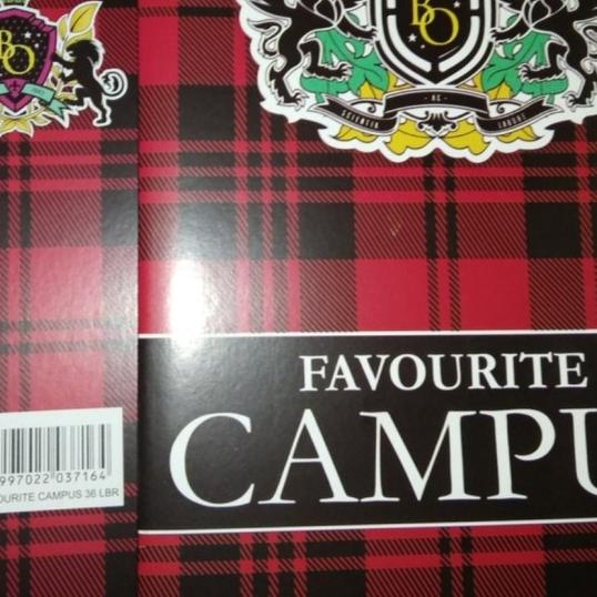 

➷ BUKU TULIS FAVORITE CAMPUS 36 LEMBAR ISI 10 BUKU ♡