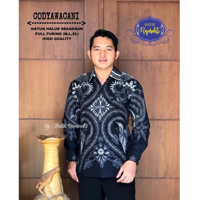 BATIK CODYAWACANI FULL FURING KATUN HALUS SRAGENAN SIZE M-XXL ORI SOLO