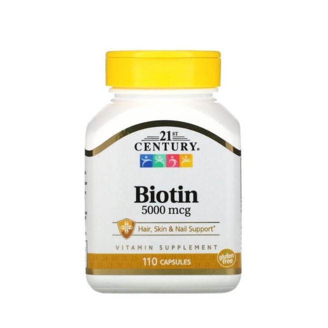 21st Century Biotin 5000 mcg