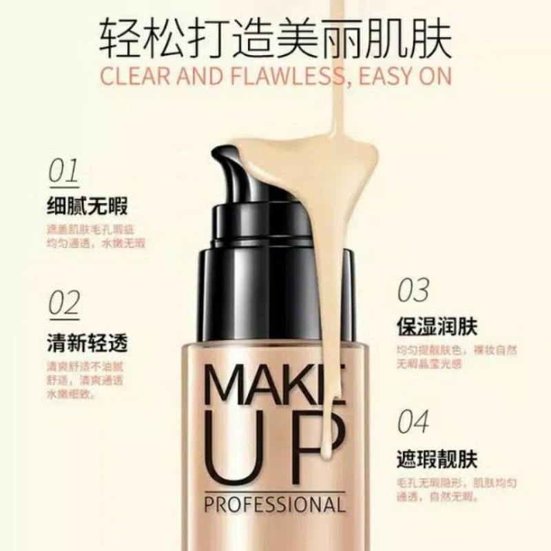 Medan Termurah Best seller Foundation Concealer Makeup Liquid Make up Professional