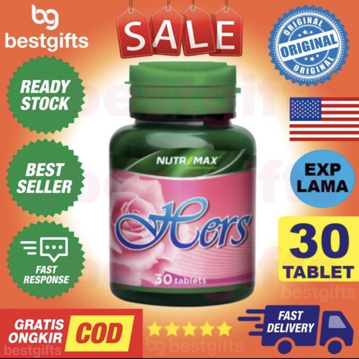 NUTRIMAX HERS 30 WANITA AMINO REPRODUKSI HORMON PUBER WANITA