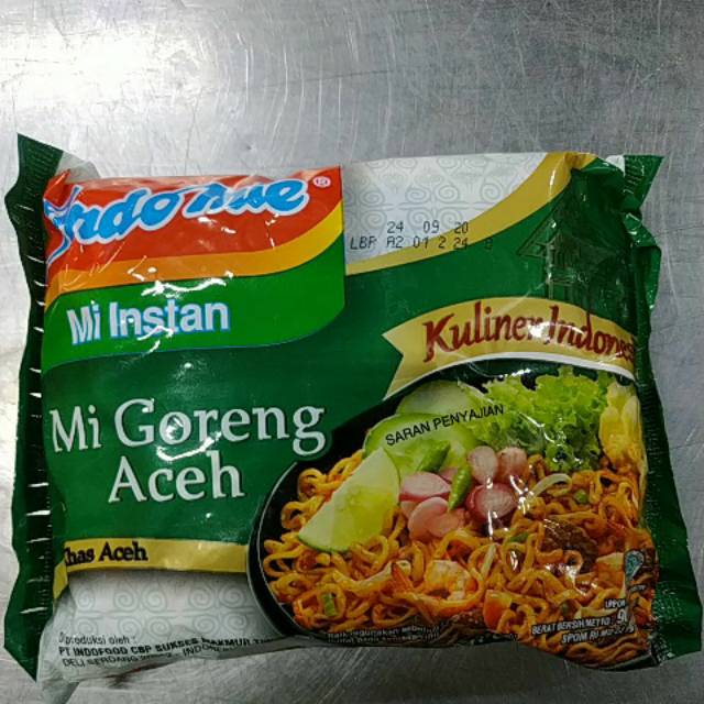 

INDOMIE MIE GORENG ACEH ISI 10PCS