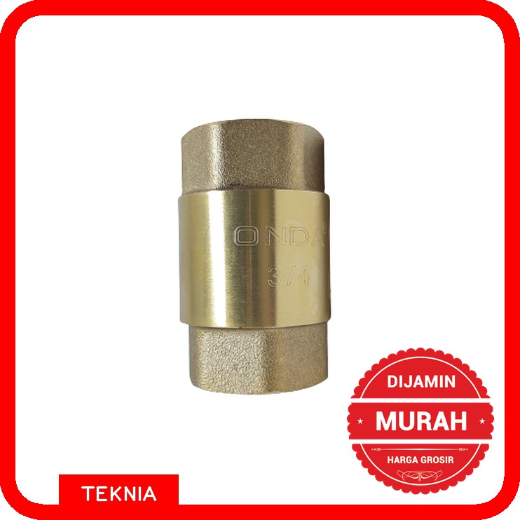 Tusen Klep 3/4  Inch ONDA - Spring Lift Check Valve Inch - 100% Original