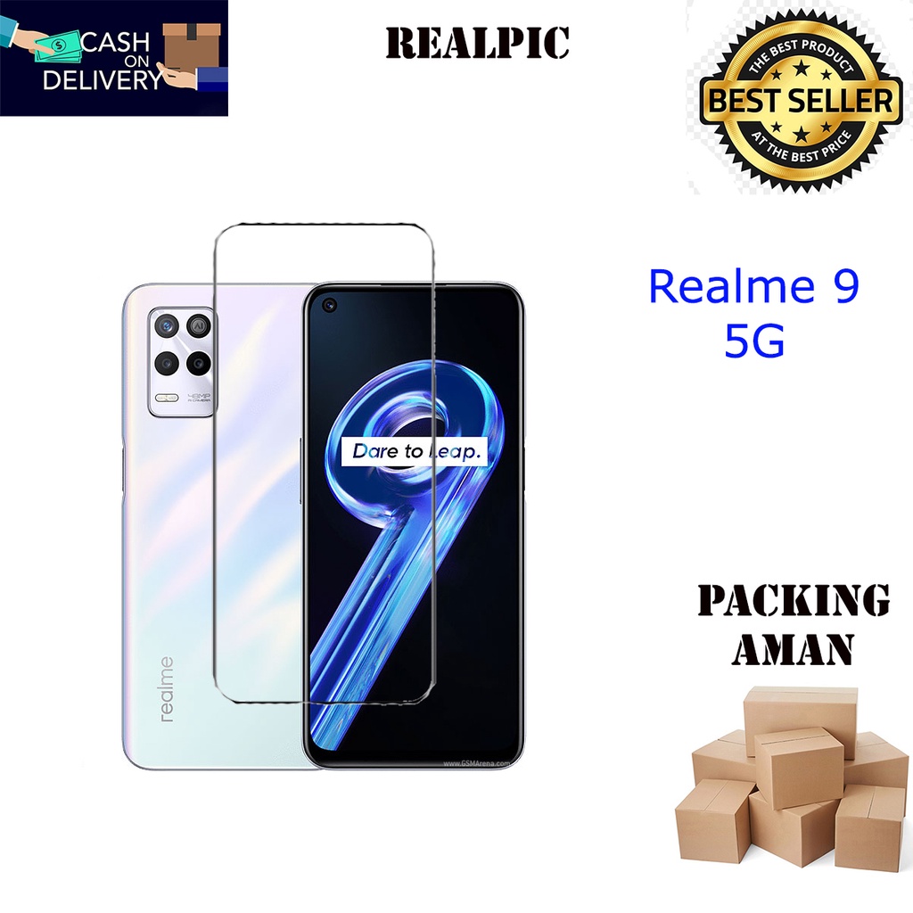 Tempered Glass Realme 9 5G Screen Protector Anti Gores