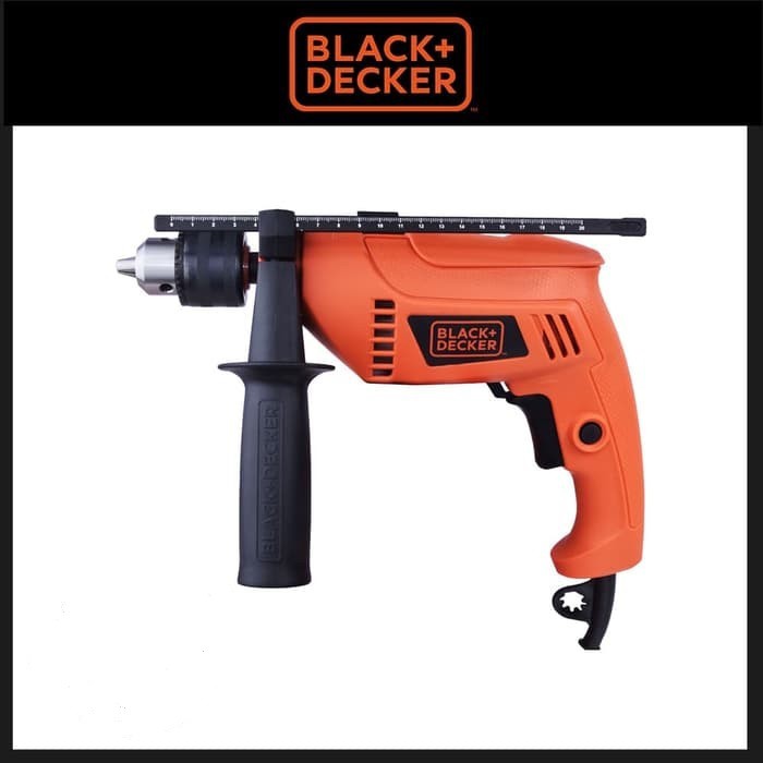 Mesin Bor 13mm Impact Black Decker HD555