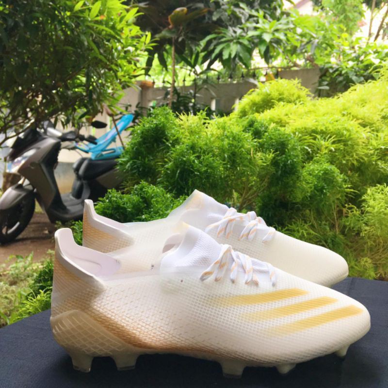 Sepatu Bola Adidas X Ghosted Met Gold Melange FG