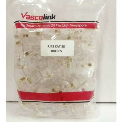 KONEKTOR RJ45 CAT5E  1 PACK ISI 100 PC