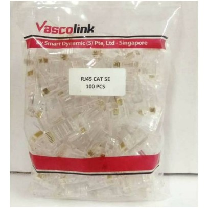 KONEKTOR RJ45 CAT5E  1 PACK ISI 100 PC