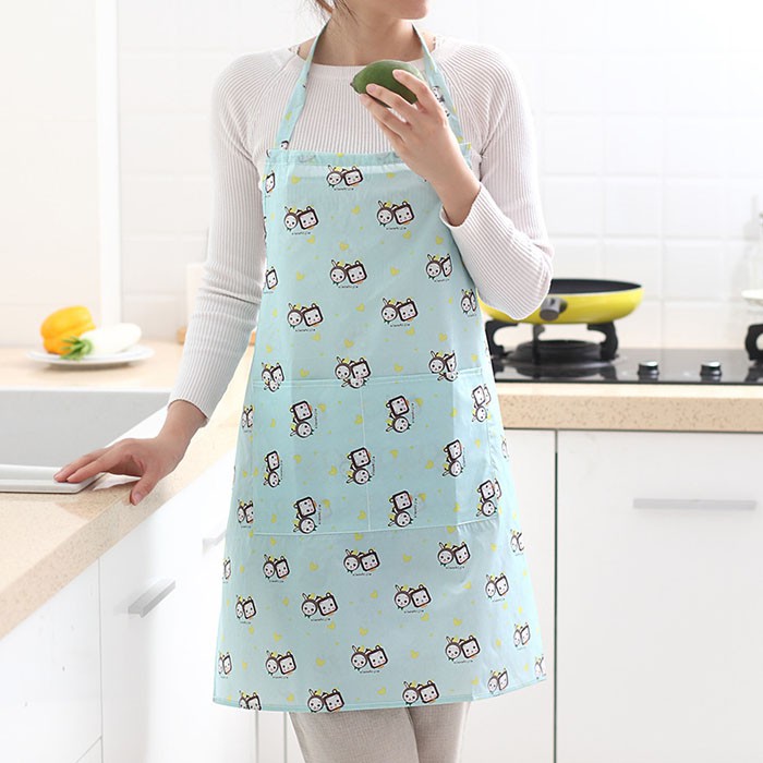 ST-402 Celemek Masak Dapur Koki Keren Apron Anti Air /Celemek Waterproof