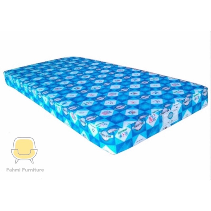 kasur busa bola dunia 160x200x14