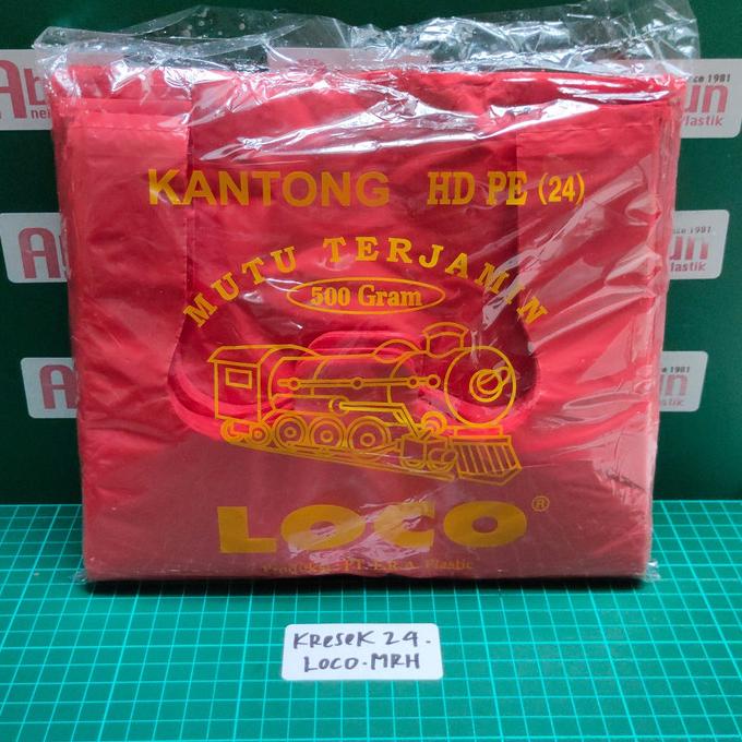 

Diskon Kantong Kresek Loco Jumbo Merah 35/40/50 Diskon