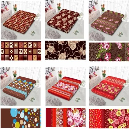 Sprei Resleting Sarung Kasur Busa Uk 90x200Cm 120x200Cm 100x200Cm 160x200 Cm 180x200Cm