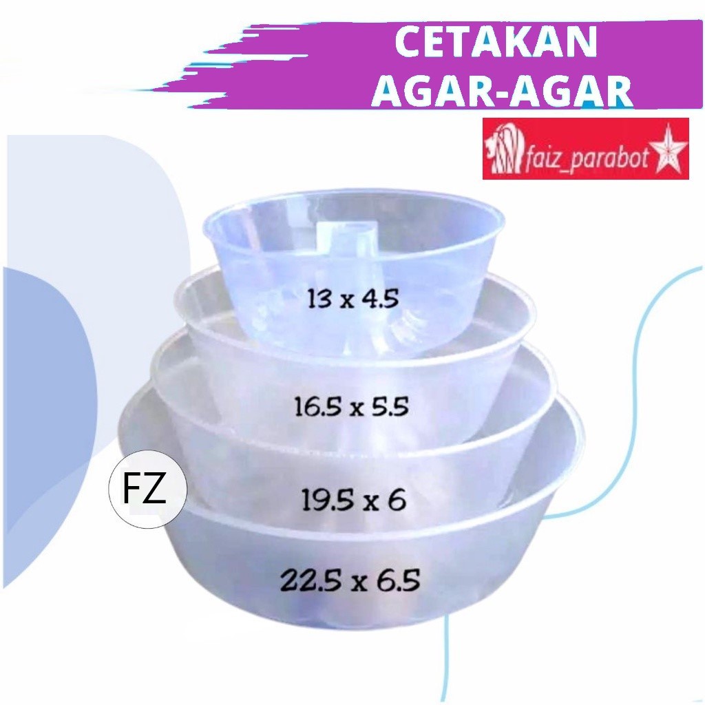 Loyang Cetakan Pudding Agar Agar Cetakan Puding Plastik Reage Termurah Loyang Ager Ukuran S/M/L/XL