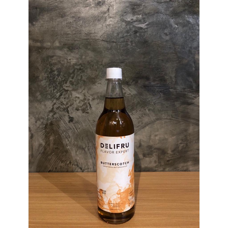 

Delifru Syrup Butterscotch 1 Liter - Rasa Butterscotch 1 Liter