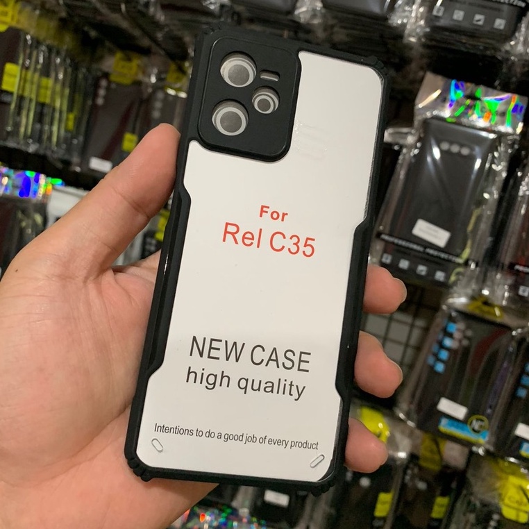 Promo Case REALME C35 / NARZO 50A PRIME / C31 / C30 SoftCase Clear Transparans/Case Airbag/softcase Anti Crack Proteck Camera Case Fusion Xundd Realme C31